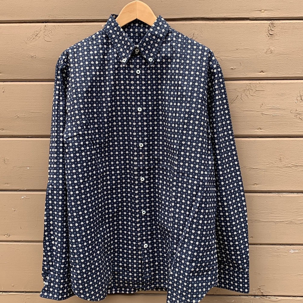 Malo mens button down shirt. Vintage.